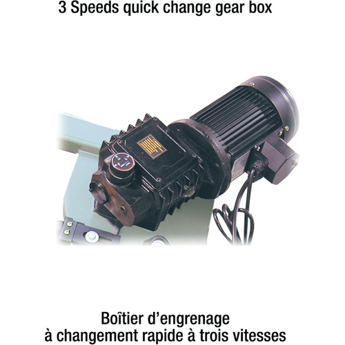 Scies &agrave; ruban pour le m&eacute;tal avec Geardrive, Horizontal/Vertical, Capacit&eacute; de coupe Rond 7" et 7" x 12" rectangulaire Dufferin Supply