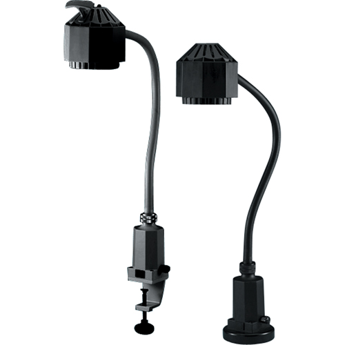 Sunnex Task Lights - 50 Watt Moisture Resistant Halogen Task Lights, 50 W, Halogen, 27" Neck, Black Dufferin Supply