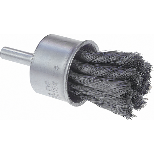 Brosses mont&eacute;es &agrave; fils nou&eacute;s, 1" dia., dia. Des fils 0,006", Tige 1/4" Dufferin Supply
