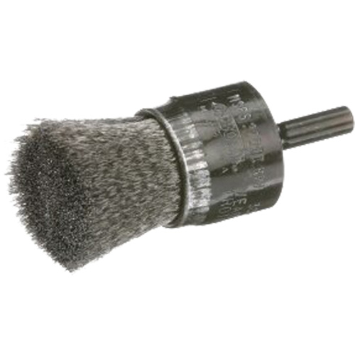 Brosse mont&eacute;e &agrave; fils ondul&eacute;s, 1", Fils 0,006" Dufferin Supply