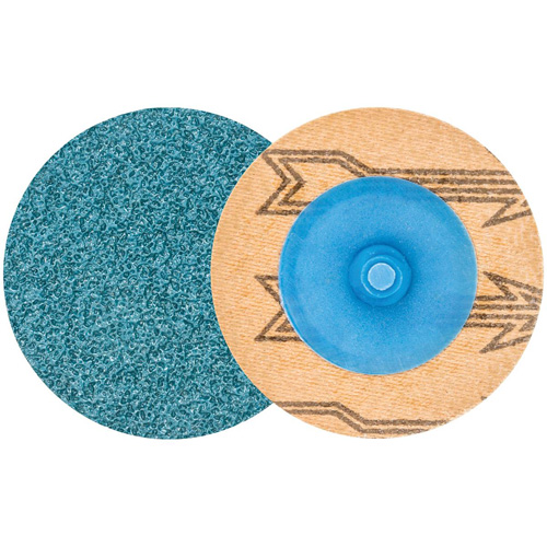 TWIST TOPCUT Sanding Disc, 2" Dia., 60 Grit, Zirconium Dufferin Supply