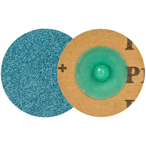 Disque de ponçage TWIST TOPCUT, 2" dia., Grain 120, Zirconium Dufferin Supply