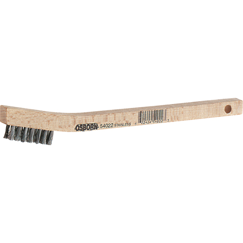 Petites brosses de nettoyage, Acier inoxydable, 3 x 7 rangs de fils, Longueur 7-3/4" Dufferin Supply