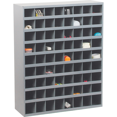 Armoires pour bacs de rangement en acier, 33-3/4" la x 12" p x 42" h, Gris Dufferin Supply