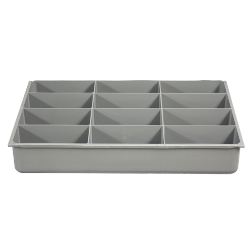 Diviseur en plastique pour grande boîte &agrave; compartiments Dufferin Supply