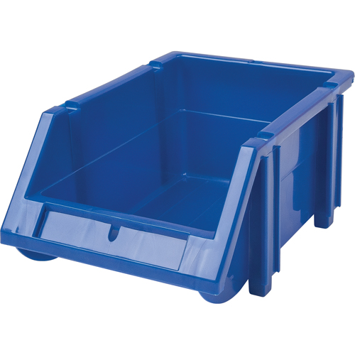 Bac empilable & &agrave; suspendre, 4-13/16" la, 3-3/16" h x 7-1/8" p, Bleu Dufferin Supply
