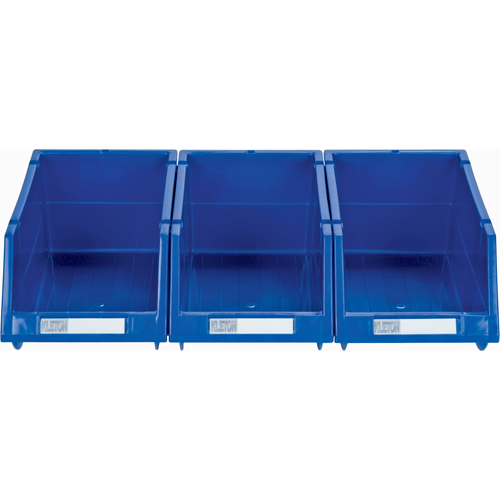 Bac empilable & &agrave; suspendre, 4-13/16" la, 3-3/16" h x 7-1/8" p, Bleu Dufferin Supply