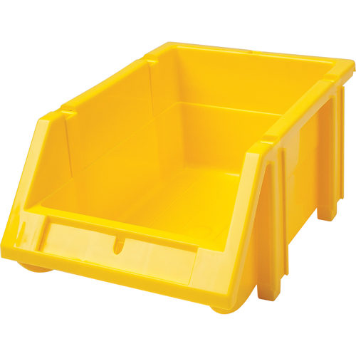 Bac empilable & &agrave; suspendre, 4-13/16" la, 3-3/16" h x 7-1/8" p, Jaune Dufferin Supply