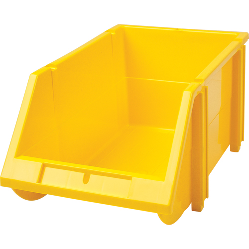 Stack & Hang Bin, 5-7/8" W x 4-11/16" H x 9-13/16" D, Yellow Dufferin Supply