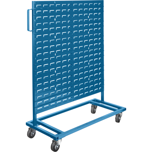 Mobile Bin Racks - Singled Sided, Single-sided, 36" W x 16" D x 46-1/2" H Dufferin Supply