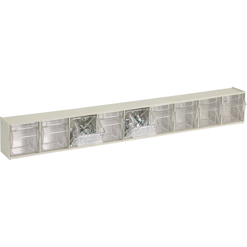 Syst&egrave;me de casiers modulaires Tip-Out, 23-5/8" la x 2-1/2" p x 3-1/8" h, 9 tiroirs Dufferin Supply