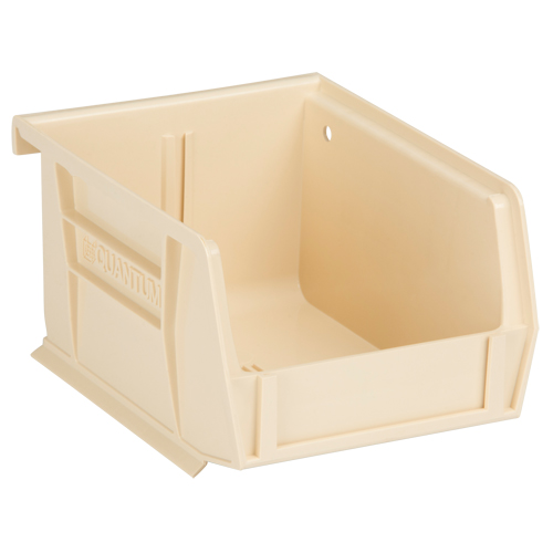 Ultra Stack & Hang Bin, 4-1/8" W x 3" H x 5-3/8" D, Ivory Dufferin Supply