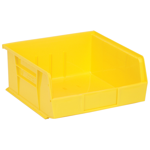 Ultra Stack & Hang Bin, 11" W x 5" H x 10-7/8" D, Yellow Dufferin Supply