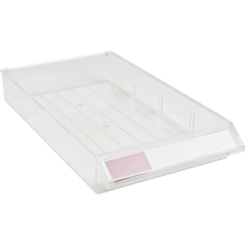 Replacement Drawer for KPC-300 Parts Cabinet, Plastic, 5-3/8" W x 9-13/16" D x 1-3/5" H, Clear Dufferin Supply