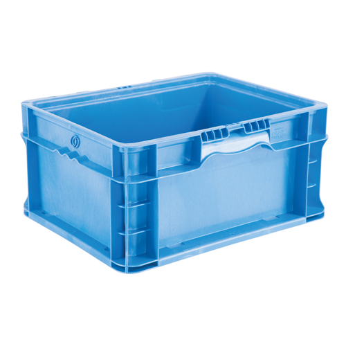 StakPak Plus 4845 System Containers, 15" W x 12" D x 7.5" H, Royal Blue Dufferin Supply