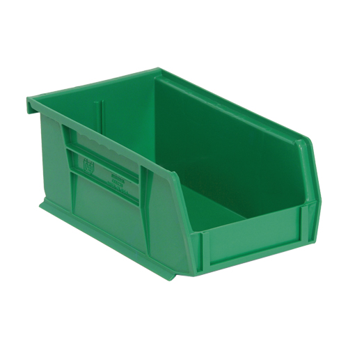Ultra Stack & Hang Bin, 4-1/8" W x 3" H x 7-3/8" D, Green Dufferin Supply