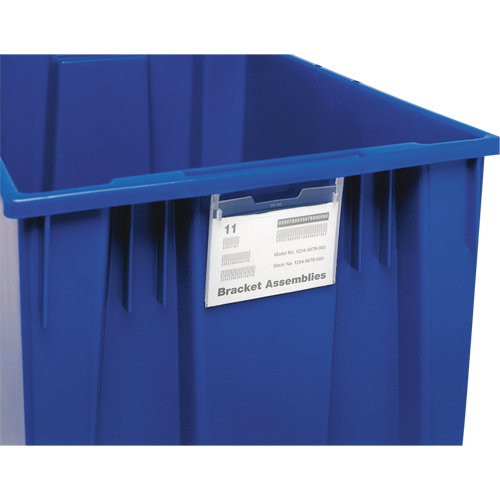 Support d'&eacute;tiquette pour contenant Stack & Nest Dufferin Supply