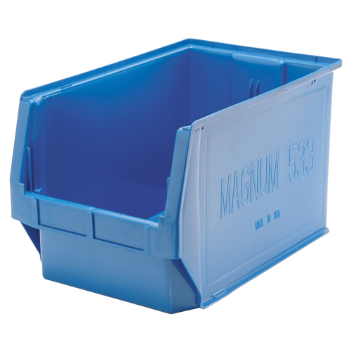 Bac MAGNUM, 11-7/8" ha x 12-3/8" la x 19-3/4" p, Capacit&eacute; de 150 lb, Noir Dufferin Supply
