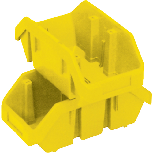 Quick Pick Bins, 7" x 6.625" x 18.5", Yellow Dufferin Supply