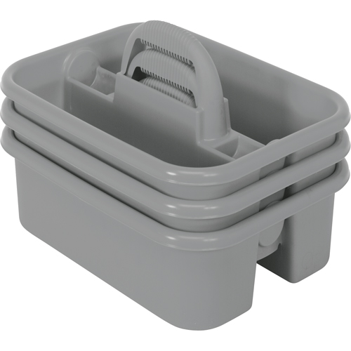 Supply Caddy, 8-3/4" x 13-3/8" x 13-3/8", Grey Dufferin Supply
