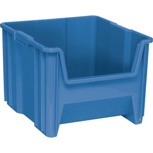 Giant Stacking Containers, 16.5" W x 17.5" D x 12.5" H, Blue Dufferin Supply