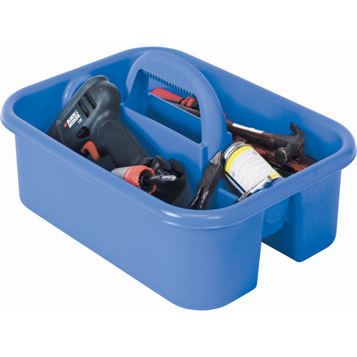 Supply Caddy, 5.5" x 13-3/8" x 13-3/8", Blue Dufferin Supply