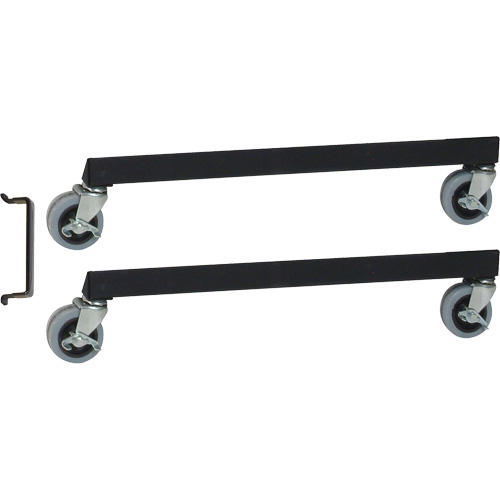 Interlocking Storage Cabinet Floor Stand Mobilizing Kit Dufferin Supply
