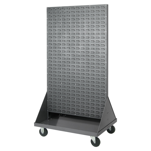 Mobile Louvered Rack Dufferin Supply