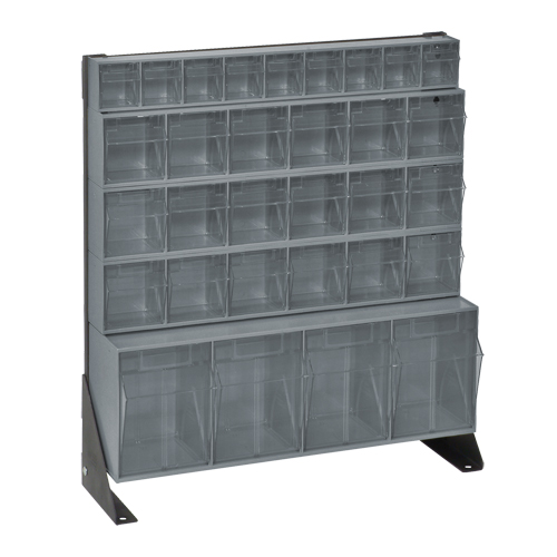 Support pour bacs basculants, 23-5/8" la x 8" p x 28" h, 31 tiroirs Dufferin Supply