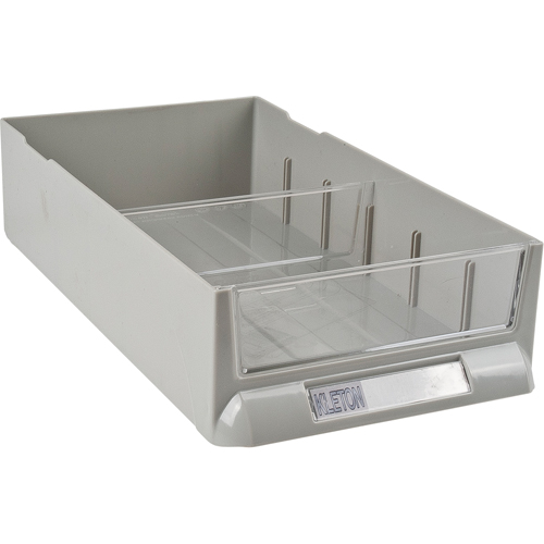 Tiroir de rechange pour armoires de pi&egrave;ces KPC-100, Plastique, 6-3/8" la x 11-3/10" p, 2-11/16" h, Gris Dufferin Supply
