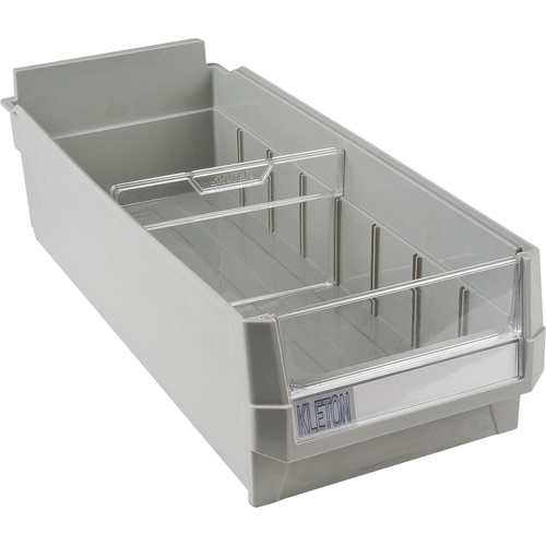 Replacement Drawer for KPC-HD Heavy-Duty Parts Cabinets, Plastic, 6-1/2" W x 14-4/5" D x 4" H, Grey Dufferin Supply