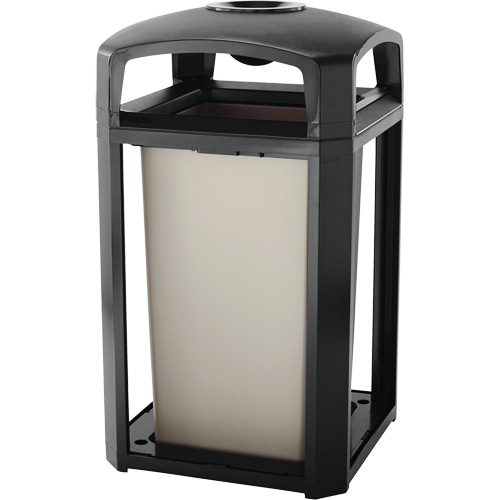 Landmark Series Classic Ash Tray & Waste Receptacle, Plastic, 50 US gal. Capacity, 46-1/2" Height Dufferin Supply