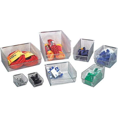 Bacs en fil m&eacute;tallique empilables et suspendables Dufferin Supply