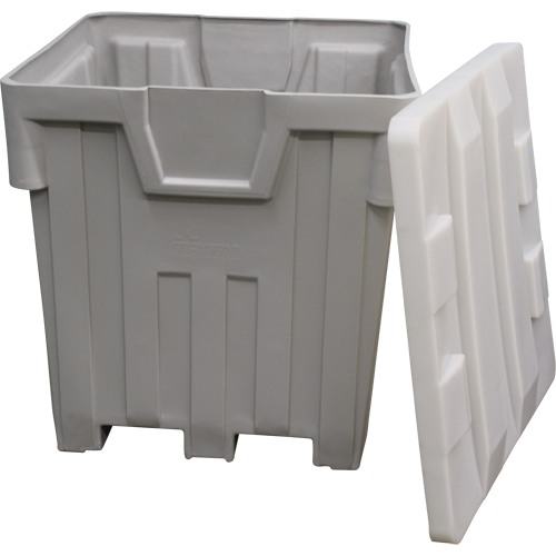 Nesting Bin, 44" W x 44" D x 46" H, Grey Dufferin Supply