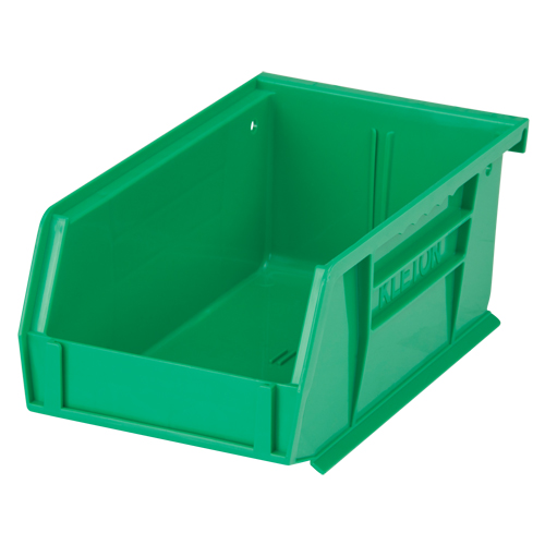 Stack & Hang Bin, 4-1/8" W x 3" H x 7-3/8" D, Green Dufferin Supply