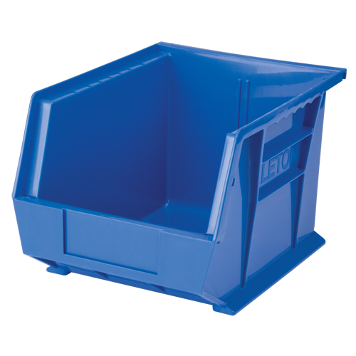 Stack & Hang Bin, 8-1/4" W x 7" H x 10-3/4" D, Blue Dufferin Supply