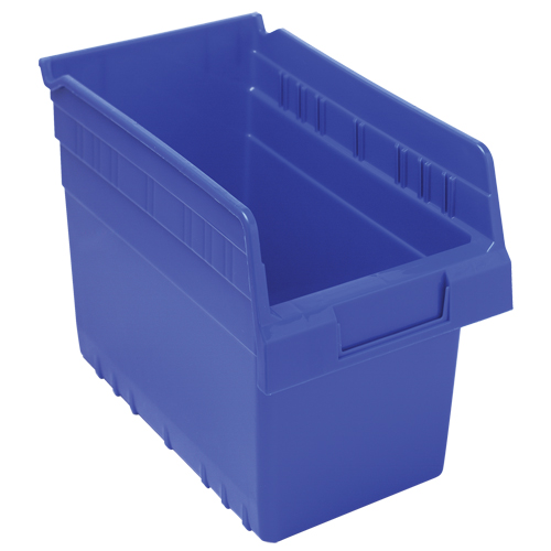 Bacs pour &eacute;tag&egrave;re Store-Max, 6-5/8" la x 8" H x 11-5/8" p, Bleu, Capacit&eacute; 44 lb Dufferin Supply