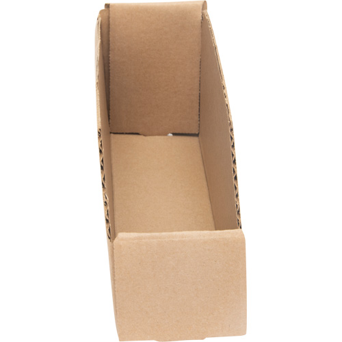 Boîtes profondes en carton ondul&eacute;, 2-7/8" la x 11-1/4" p x 4-1/2" h, Beige Dufferin Supply