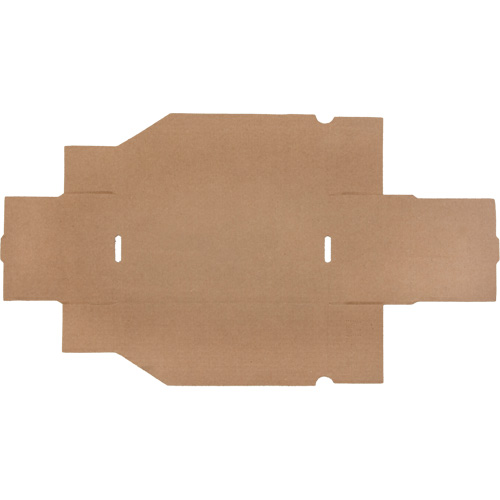 Boîtes profondes en carton ondul&eacute;, 5-3/4" la x 11-1/4" p x 4-1/2" h, Beige Dufferin Supply