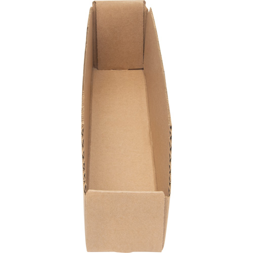 Boîtes profondes en carton ondul&eacute;, 1-7/8" la x 17-1/8" p x 4-1/2" h, Beige Dufferin Supply