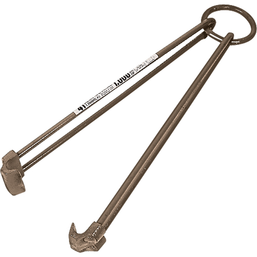 Crochets de levage pour barils, 55 gal. US (45 gal. imp.), Cap. 1000 lb/454 kg Dufferin Supply