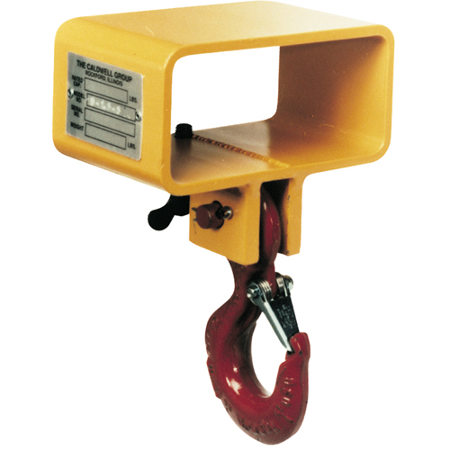 Crochets pour chariot &eacute;l&eacute;vateur, Ouverture des fourches 6-1/2" x 2-1/2" Dufferin Supply