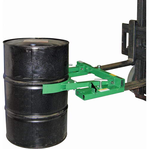 Manipulateur de baril m&eacute;canique Auto-Grip actionn&eacute; par gravit&eacute;, Pour 30 - 85 gal. US (25 - 70 gal. imp.) Dufferin Supply