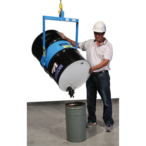 Leveurs de baril - Inclinaison manuelle, Baril de 55 gal. US (45 gal. imp.), Capacit&eacute; 800 lb/363 kg Dufferin Supply