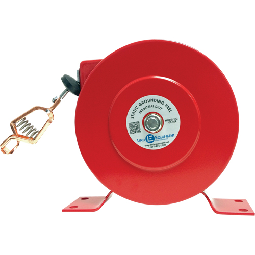 Fils de mise &agrave; la terre r&eacute;tractables, Longueur de 50', Usage l&eacute;ger Dufferin Supply