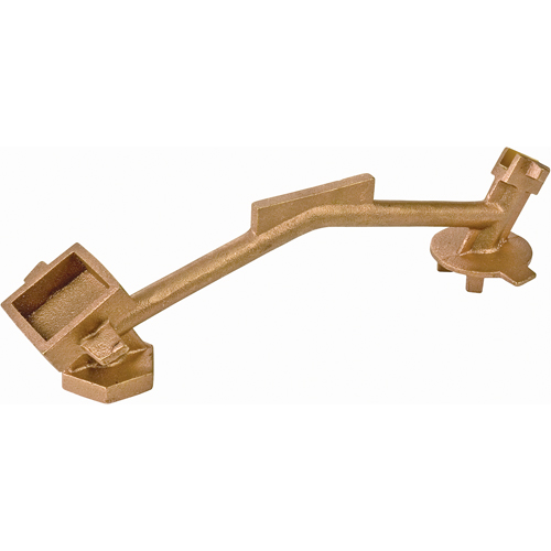 Non-Sparking Bung Nut Wrench, Manganese Bronze Alloy Dufferin Supply