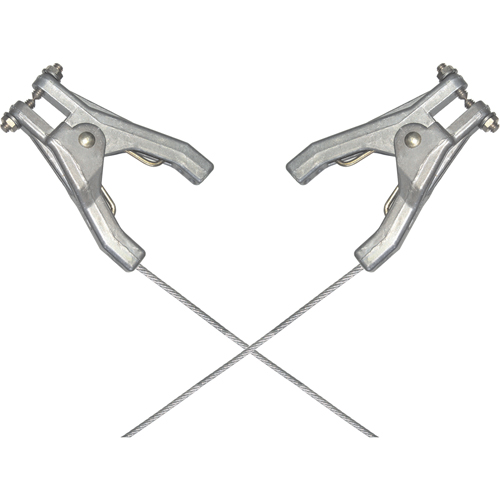 Assemblages robustes de c&acirc;bles de masse et de mise &agrave; la terre - Raccordement &agrave; deux pinces Dufferin Supply