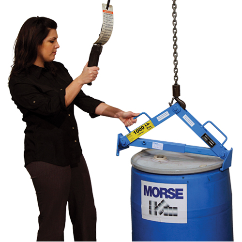 Leveur de baril, 30 - 85 gal. US (25 - 70 gal. imp.), Cap. 1000 lb/454 kg Dufferin Supply