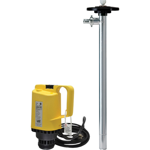 Pompes &agrave; tambour &eacute;lectriques, Acier inoxydable, 54,5 gal./min Dufferin Supply