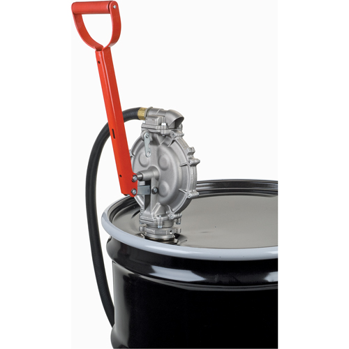 Hand Pump, Aluminum/Steel, 25.5 oz./Stroke, Fits 15-55 Gal. Dufferin Supply